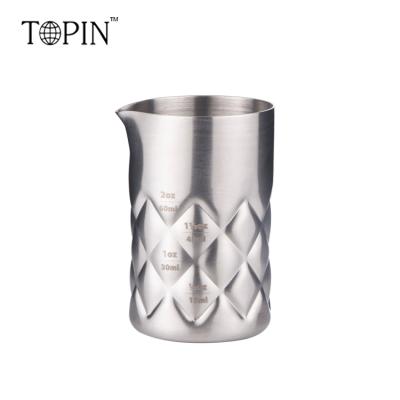 China 2021 Sustainable High Quality Stainless Steel Cocktail Mixer Measuring Shot Cups 90ml for sale