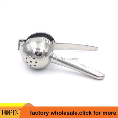 China Hot Selling Barware Metal Lemon Lime Squeezer High Quality Stainless Steel for sale