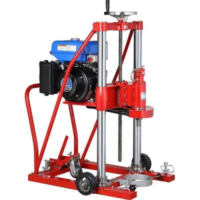 China Small Hole Portable Exploration Pavement Concrete Diesel Engine Drilling Holes Coring Machine for sale