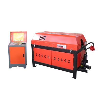 China Steel Bar Rebar Straightening Machine 9KW Scrap Steel Bar Straightening Machine Used Rebar Bar Straightener Machine for sale