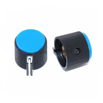 China High Quality Plastic Cap Potentiometer Plastic Neon Rotary Knob 15mm for sale