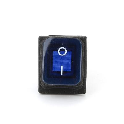 China Rocker switch industrial illuminated thumb rocker switch t105 KCD7-2X1N for sale