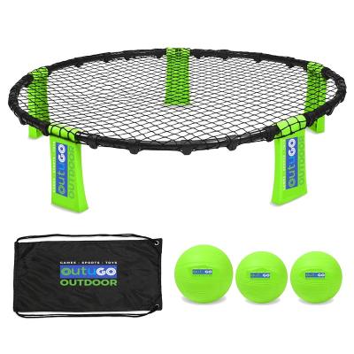 China Sports Toy Indoor Outdoor Adult Kids Family Beach Volleyball Smashball Game Set for sale