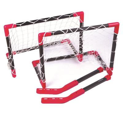 China Indoor Outdoor Educational Kids Hockey Goal Plastic Cloth Cash Kids for sale