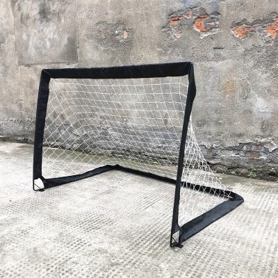 China Outdoor Training Foldable Fiberglass Euro Soccer Goal Set for sale