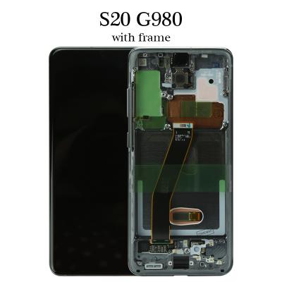 China Hot Selling S Series Screen For Samsung Galaxy S20 Plus LCD Touch Screen Display With Frame For Samsung Galaxy S20 Plus LCD for sale