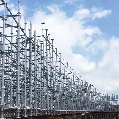 China Modern Cheap Metal Ringlock Scaffolding Construction Scafoldings Platforms Scaffolding for sale