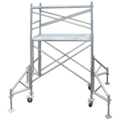 China OEM Traditional Metal Mason Construction Steel Ladder Type Frame Heavy Duty Scaffolding for sale