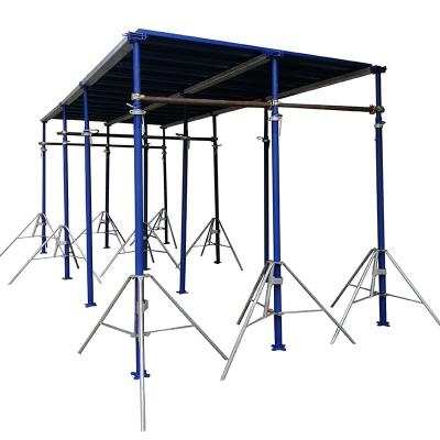 China High Safety Performance Customize Color Powder Coated Steel Props Scaffolding Platforms For Construction for sale