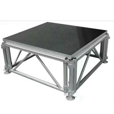 China Lightweight Customized Telescopic Folding Aluminum Frame Catwalk Outdoor Stage Platform for sale