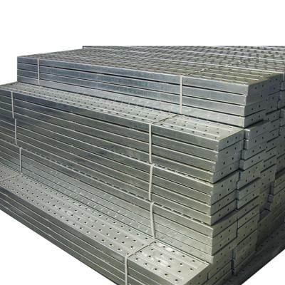 China Traditional Galvanized Steel Scaffolding Plank / Metal Plank Scaffolding Panel for sale