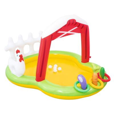 China Water Play Pool Kids Inflatable Pool Play Pool With Sprinkler for sale