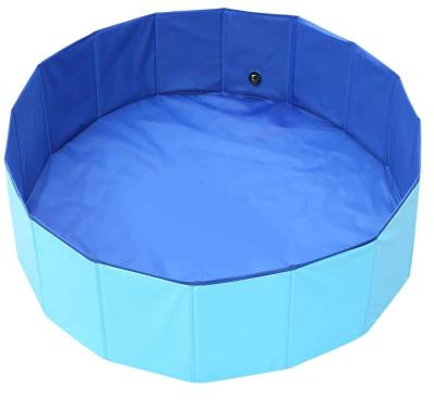 China Sustainable Giant Portable Bathing Tub Cats Dogs Swimming Pool Pets SPA Folding Bathing Cleaning Basin 160*30 cm for sale