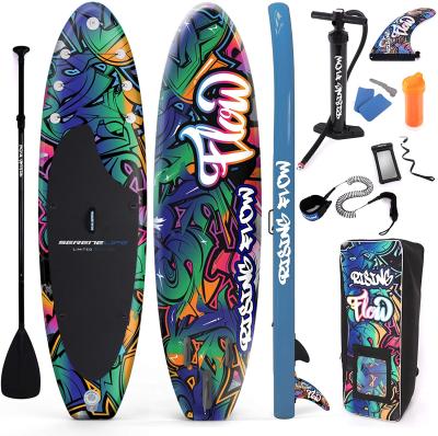 China New Wholesale High Quality Custom Water Sports Board 2021 Soft Top Inflatable Sup Hover Up Paddle Board for sale