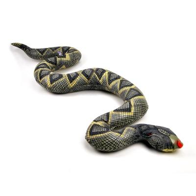 China Interesting All Saints Day Trick Props Kids Toy Lifelike Inflatable Pythons Inflatable Snake for sale