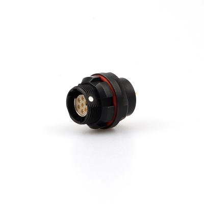 China audio & Video B Series 2 4 6 8 PIN Male Plug Push Pull Self-locking Connector for Capacitive Sensors for sale