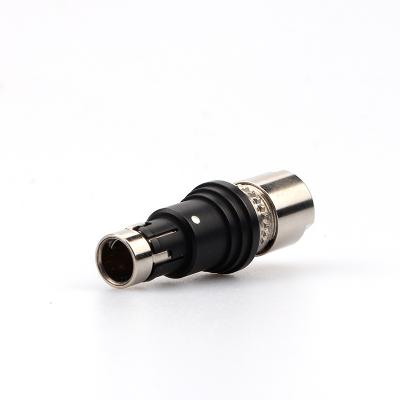 China audio & Video B Series 2 4 6 8 PIN Male Plug Push Pull Self-locking Connector For Immersion Probes for sale