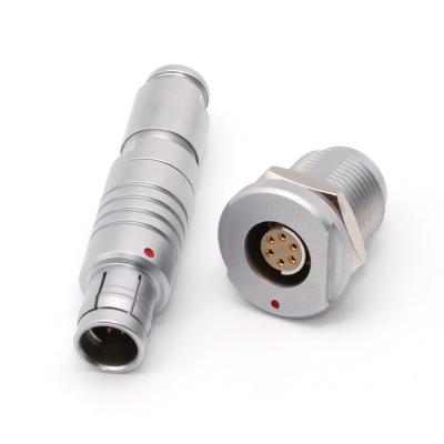 China FGG 1Y Test Equipment T1 Connector IP68 Lightning Protection Metal Industrial Waterproof Connector Special For Industrial Test Equipment for sale