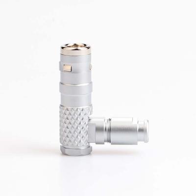 China audio & Video DC Plug Connector 90 Degree Angle Male Plug Connector Medical Equipment Accessories for sale