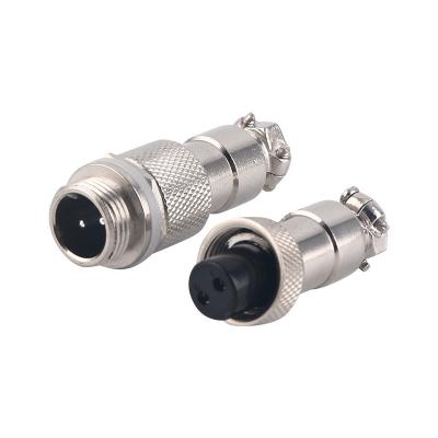 China Automotive Wholesale Cable GX12 Male Female 2 Mount Connector 3 4 5 6 7 Pin GX12 for sale