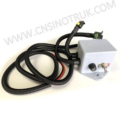 China Sinotruck 3 hole junction box with relay for concrete mixer dump truck for sale