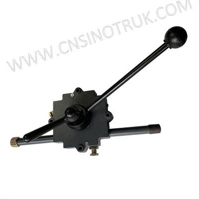 China Sinotruck Single Joystick Handler Unloading Concrete Mixer Truck Accessories for sale