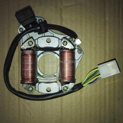 China Motocycle DY100 DC Motorcycle Parts Magneto Stator Coil With 2pole for sale