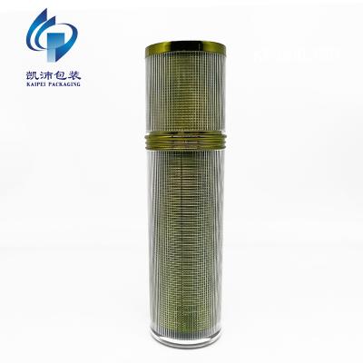 China 120ml Cosmetic Cylinder Luxury Acrylic Bottle Cosmetic Packaging Container KP368L120 for sale