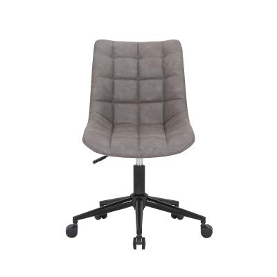 China Home Office Adjustable Swivel Computer Chair Vintage Leather Upholstery (Height) Accent Chair For Office Adjustable Swivel Chair On Rolling Wheels for sale