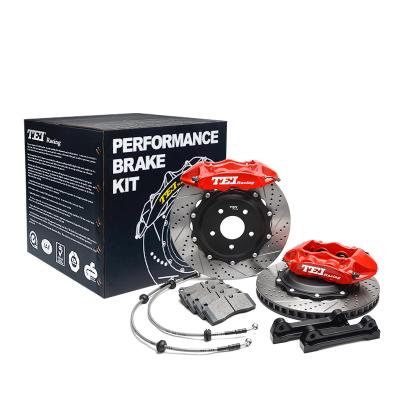 China 50% Improve Brake Performance S40 Big Brake Kit 4Piston With 380*28 For FORD F150 Rear 20inch BBK Gauge Forged Aluminum for sale