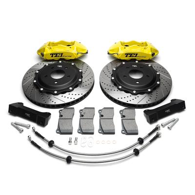 China 50% Improve Brake Performance S40 Big 4Piston Brake Kit With 380*28 For Corvette C7 Rear 20inch Wheel for sale