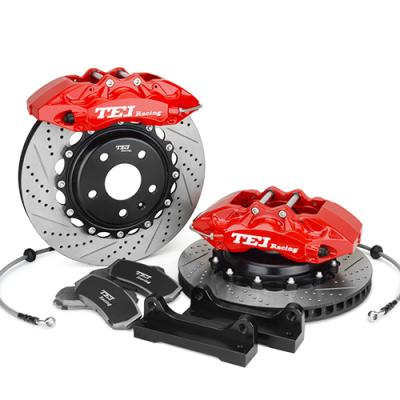 China Aluminum Alloy Air Performance Big Brake Kit BBK 6082 Brake System Pads 6piston P60S Disc Calipers For 18inch X6 Wheel for sale