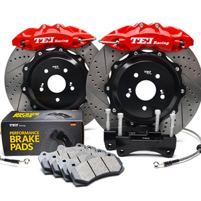 China 6082 Aluminum Alloy Big Air Brake Kit BBK Brake System Pads 6piston P60S Disc Calipers For 18inch Wheel 200SX S13/S14/S15 for sale