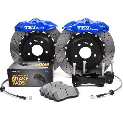 China 50% Improve Brake Performance TEI Big Brake Kit Front 4-Piston Caliber With 2-Piece 330x28mm Rotors For Fit GE6/7/8/9 2007-2014 for sale