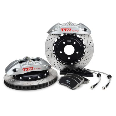 China 6082 Caliber Allo Aluminum Aero TEI Big Brake Kit Front 4-Piston With 355x28mm Rotor For Mazda3 2020 18inch Wheel for sale