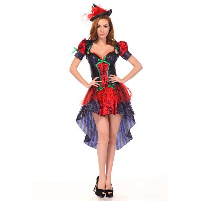 China Halloween Sexy Flower Polyester Fairy Tale Elves Fairy Costume for sale