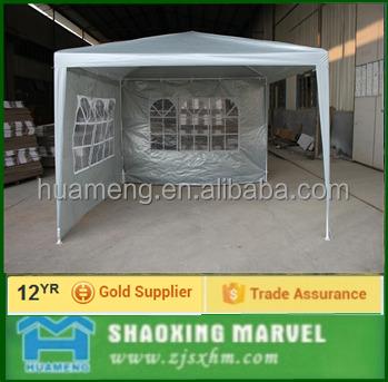 China Leisure shade garden 3x3 sunroof pe gazebo party tent for sale