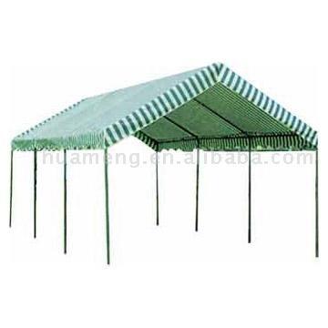 China Strong And Sturdy PE Canopy PE Steel Carport 3x6 3x9 4x6 4x8 5x10 6x12 7x12 With Or Without Panel for sale