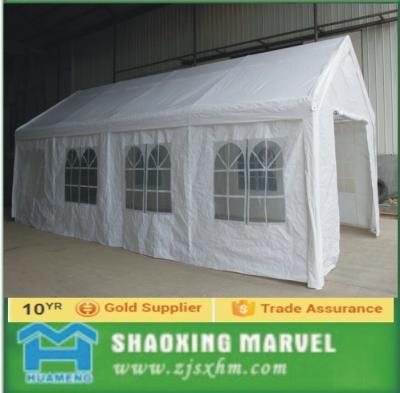 China Leisure Shade Garden Sunroof Canopy 4x8 Party Wedding Tent Canopy Parking Lots for sale