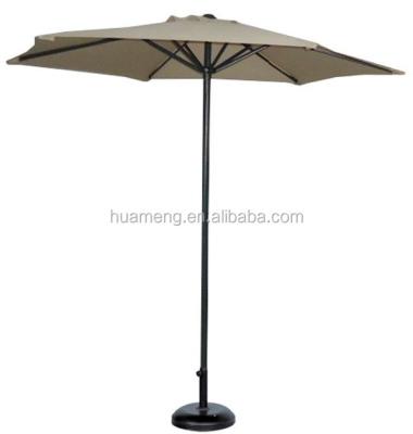 China Cheap Outdoor Beach Umbrella Factory Direct Outdoor Round Sun Furniture Patio Umbrella 9ft for sale