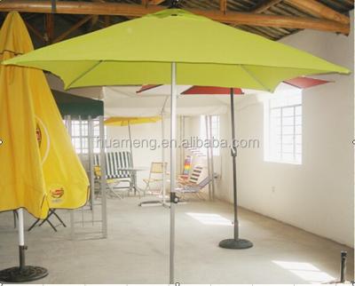 China Outdoor Furniture and Pool Umbrella Polished Aluminum Beach Patio Umbrellas Garden Umbrellas for sale