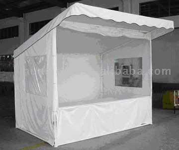 China 180g Polyester With PA Coated Trade Show Tent Sales Counter for sale