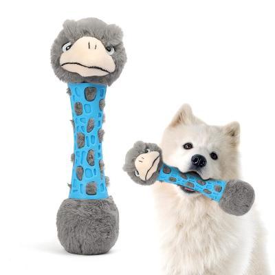 China Stuffed Dog Toys Durable Durable Item 3 Interactive Squeakers Puppy Plush Dog Toys For Small Medium Dogs for sale