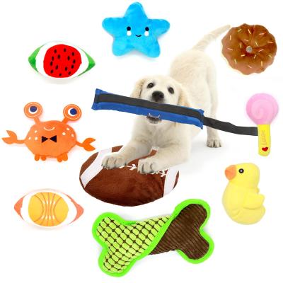 China Sustainable Puppy Toys Squeaky Dog Toys For Medium Small Dog Durable Puppy Teething Toys for sale