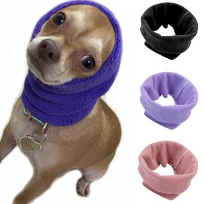 China Amazon Viable Hot Selling Quiet Ears For Dogs 3Pack Dog Snoods Ear Covers For Noise (Black+Pink+Purple) for sale