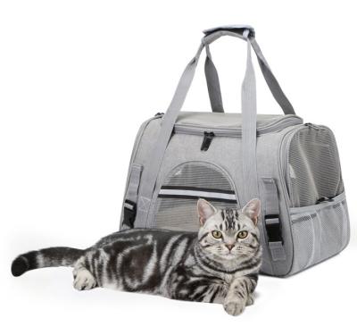 China Fashion High Quality Portable Pet Carrier for Cats and Dogs Comfortable Pet Travel Carrier Bag for sale