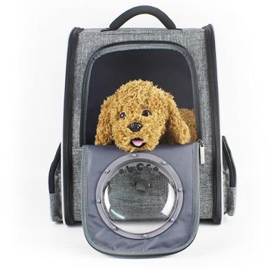 China WOWO Fashion Sale Puppy Bag Small Capsule Big Space Pet Backpack Hot Transparent Expandable Travel Bag for sale