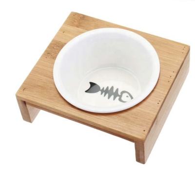 China 3 Automatic Feeding Station Dogs Food Feeder Double Bowl Pet Food Bowls Cat Bowls for sale