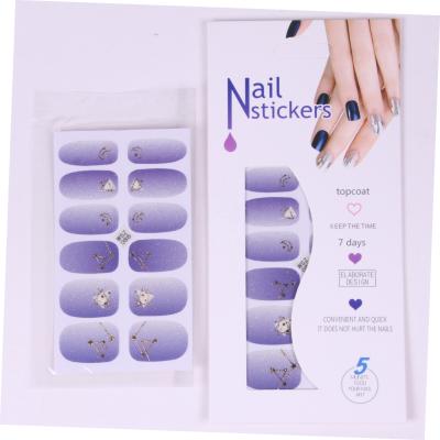 China DIY To Decorate Personal Beautiful Nail Factory Price Nail Art Fashion Nail Stickers for sale