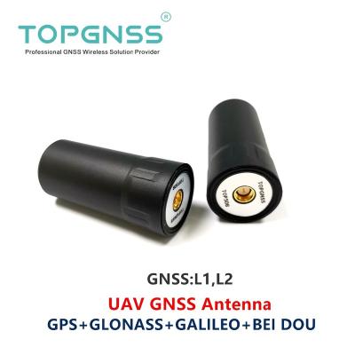 China Spiral antenna TOP508, light support GPS/GLONASS/Beidou satellite navigation system, UAV/UGV aerial drone RTK GNSS antenna 58*27mm for sale